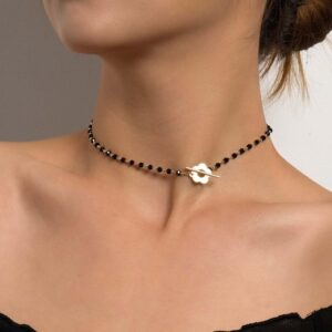 Choker collier noir