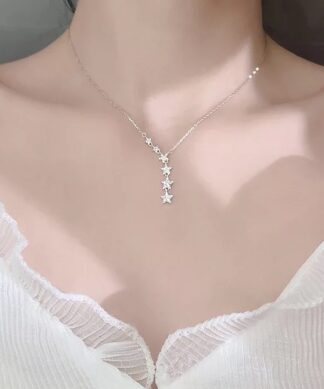 collier choker strass