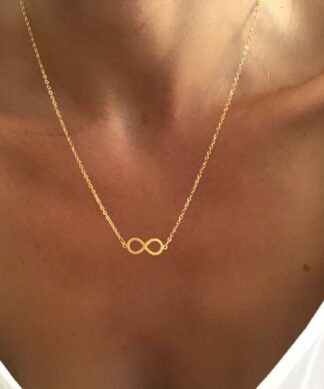 collier ras de cou infini